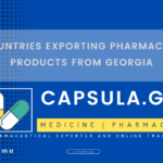 Top countries exporting pharmaceutical products from Georgia