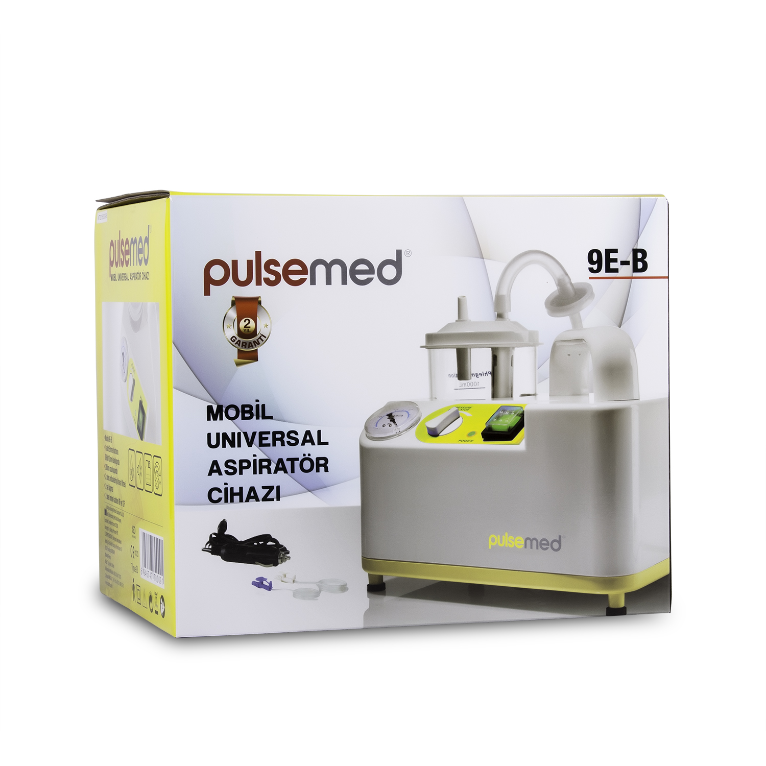 ასპირატორი PULSEMED სანაციის აპარატი დატენვადი - Image 2