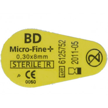 ინსულინის კალმის ნემსი 100ცალი BD Pen Needles Micro Fine Plus 31G, 0,25mm x 8mm -100 pcs - Image 2