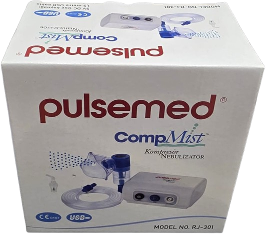 ნებულაიზერი (ინჰალატორი) Pulsemed RJ-301 – საოჯახო კომპრესორული ინჰალატორი - Image 6